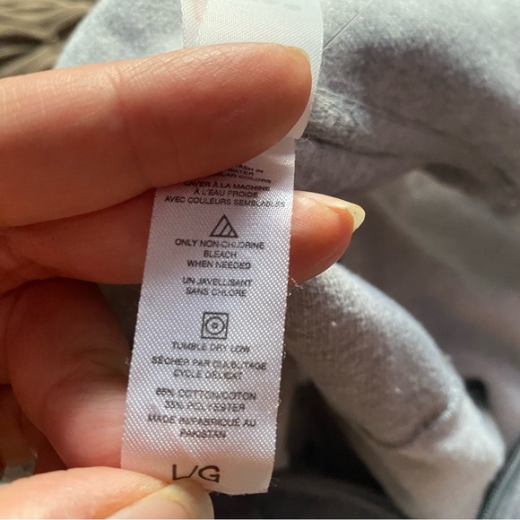 Fleece factory gray quarter zip - Picture 5 of 5